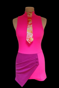Pink Dress with Tie