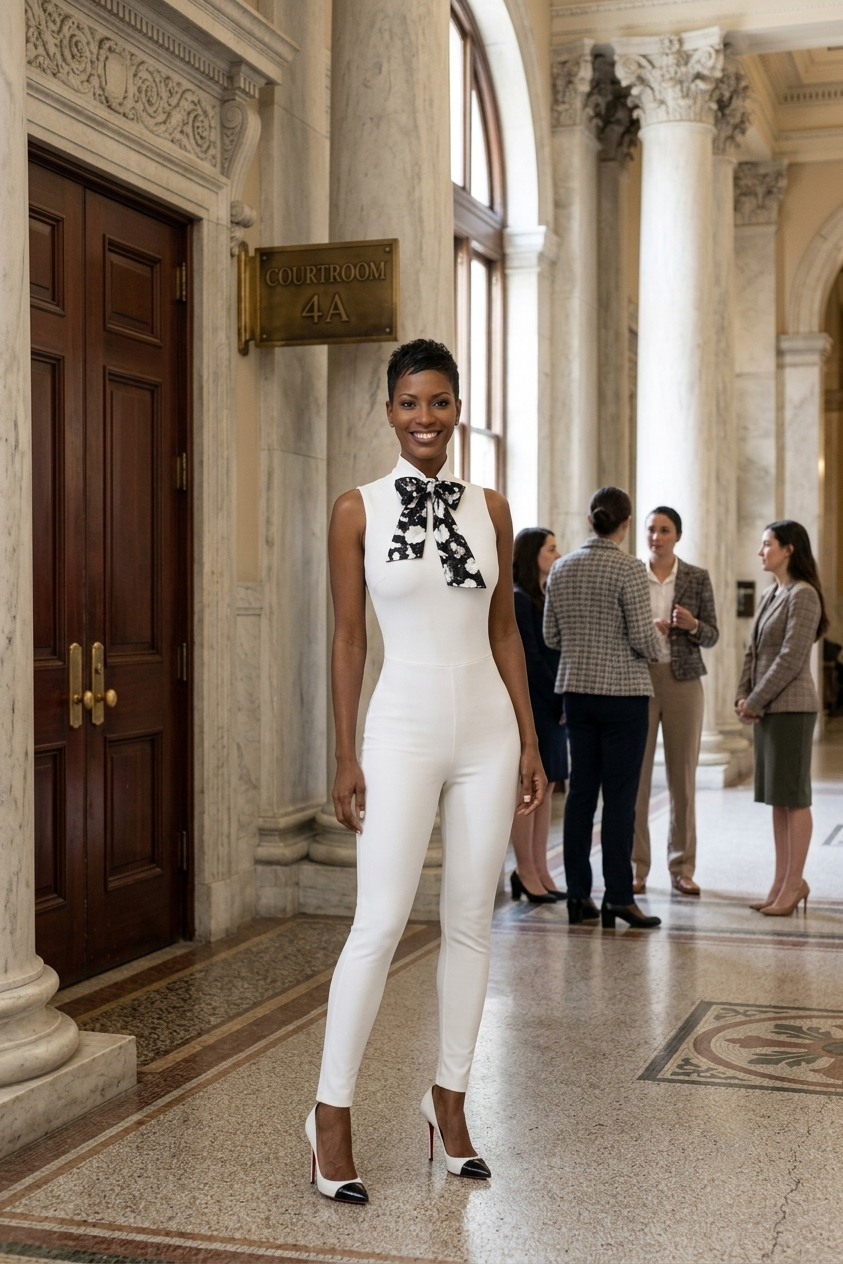 White Jumpsuit