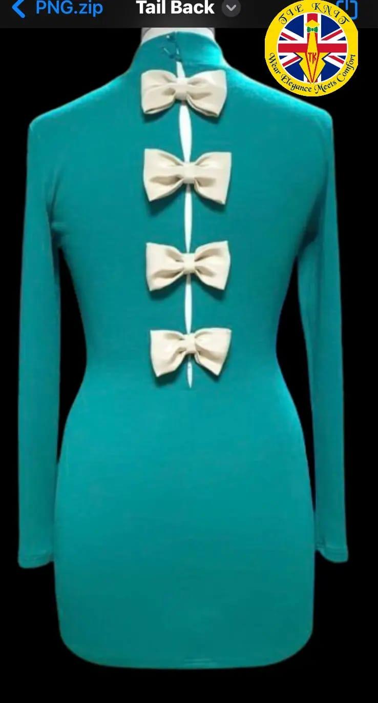 Ocean Green Long Dress