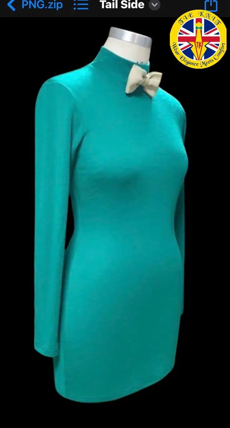 Ocean Green Long Dress